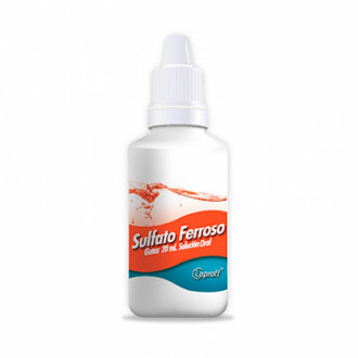 Sulfato Ferroso Gotas