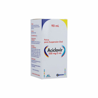 Aciclovir 200mg/5ml Suspensión
