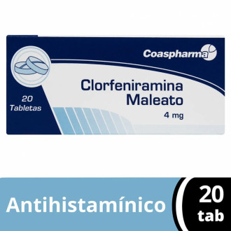 Clorfeniramina Maleato 4mg