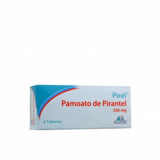Pirel (pamoato De Pirantel) 250mg