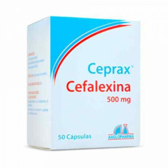 Ceprax (cefalexina) 500mg
