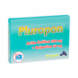 Pluropon (acido Orótico 200mg + Oxipurino 50mg)