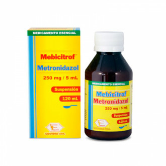 Mebicitrof Suspensión (metronidazol 250mg/5ml)