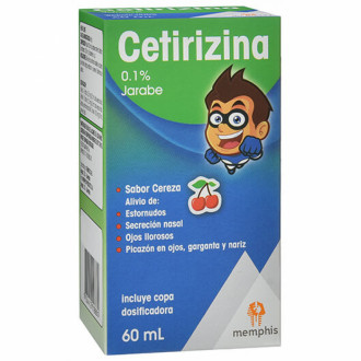 Cetirizina 0.1% Jarabe