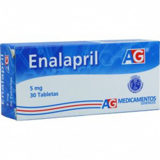Enalapril 5mg 30 Tab Ag